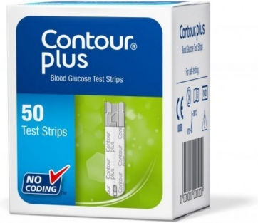 Bayer Contour Plus Teste glicemie 50buc