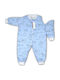 Ninetta Bebe Autumn Sleeping Bag with Feet Sky Blue with Detachable Sleeves