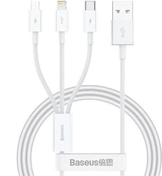 Baseus Fast USB to Type-C / Lightning 1.5m 5A C...
