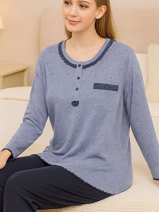 Cootaiya Set Pijamale pentru Femei Lilac