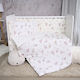 Lorelli Baby Crib Bedding Set Smile 6pcs Beige