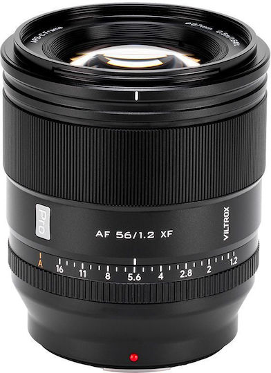 Viltrox Crop Фотообектив AF 56mm F1.2 Pro Фиксиран за Фуджифилм Икс Монтаж Черен