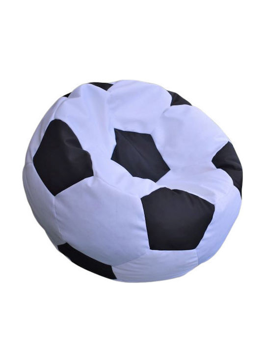 Sitzsack Ball Weiß 75x75cm 1Stück
