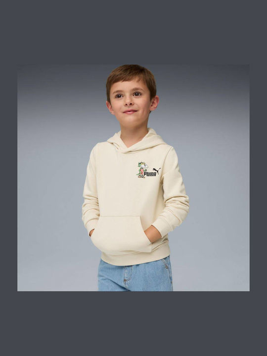 PUMA Kids Sweatshirt with Hood Alpine Snow