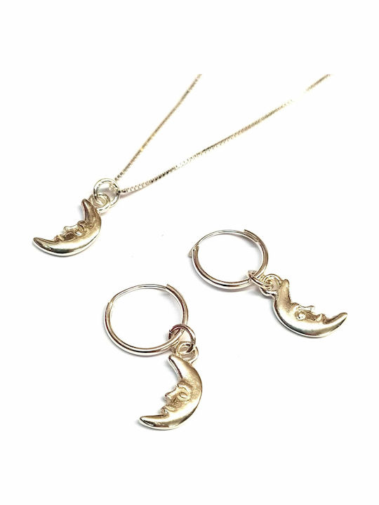Amalfi Accessories Παιδικό Κολιέ από Ασήμι με Αλυσίδα GP-79965321