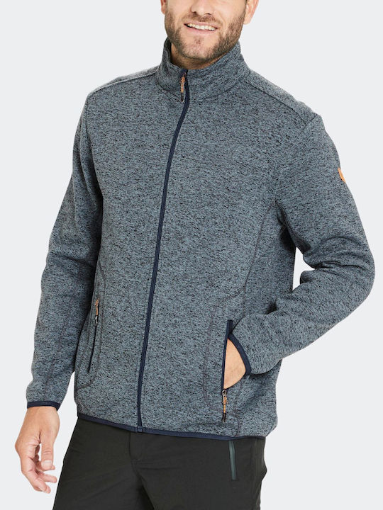 Herren-Fleecejacke Grau
