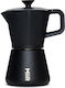 Miir New Standard Moka Pot 300ml Black Knife