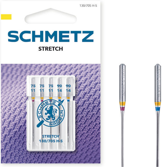 Set Combinat 5 Ace Material Elastic Finetețe 75-90 Schmetz 1130/705 H-s V3s