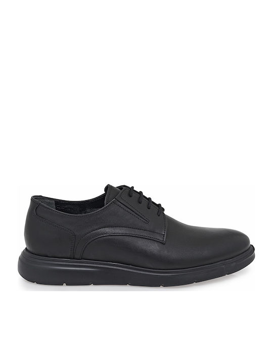 Men's Leather Casual Shoes Black