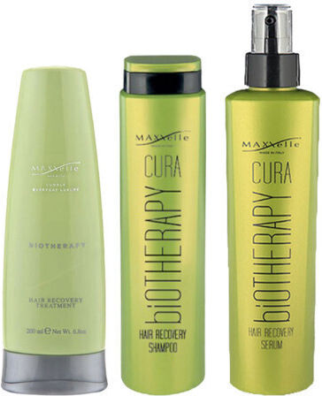 Set Promo Mască Recuperare Păr Deteriorat 200ml + Șampon Cura Maxxelle 200ml + Serum Recuperare Păr Cura Maxxelle 250ml