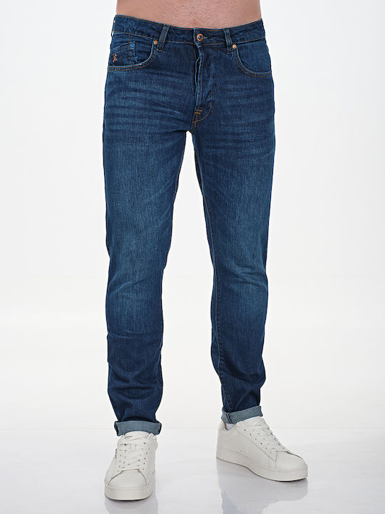 Men's Jeans Pants with Regular Fit Blue