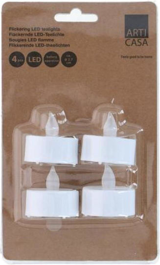 Atmosphera Dekorative Lampe Teelicht 4Stück