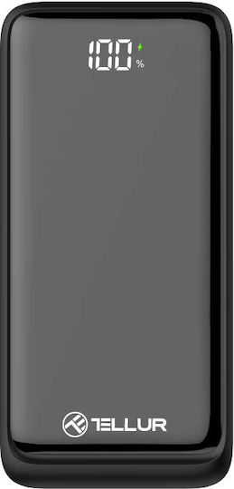Tellur PD303 Външна Батерия 30000mAh 22.5W Power Delivery Бързо Зареждане Черна