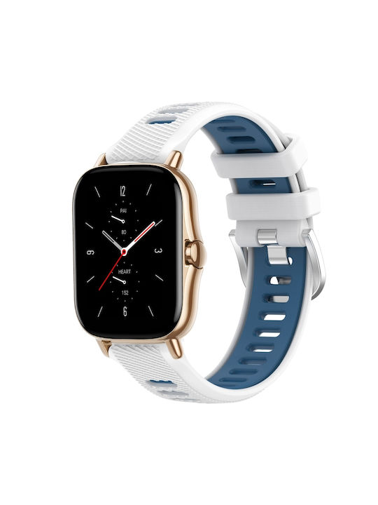 Armband Silikon Weiß (Amazfit GTS 2 / GTS 2 Mini / GTS 2e)
