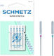 Комбиниран комплект 5 шевни игли за много еластични материали финес 75-90 Schmetz Hax1 Sp Vts
