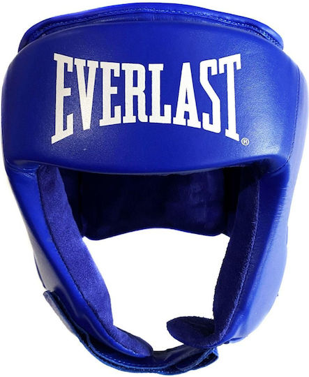 Everlast Amateur Competition Κάσκα Πυγμαχίας Ενηλίκων Aνοιχτού Τύπου Μπλε