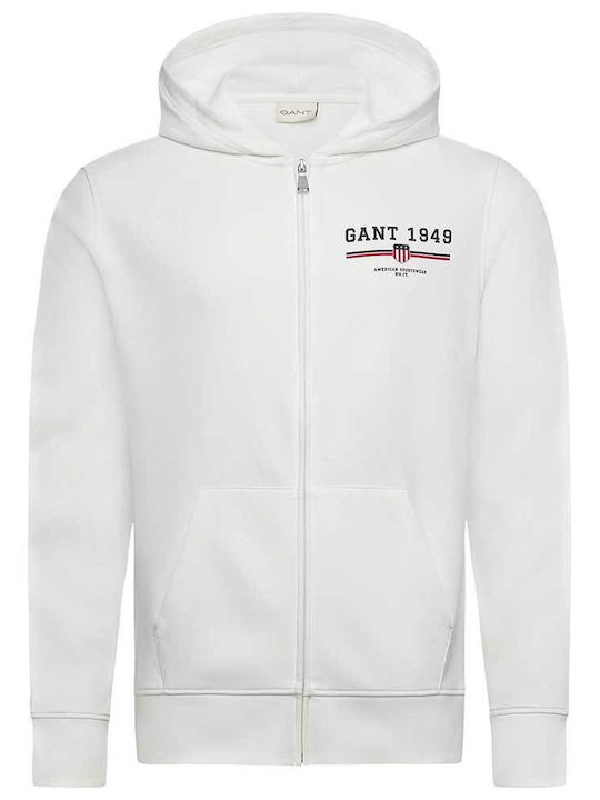 Gant Суитшърт с Качулка Екрю