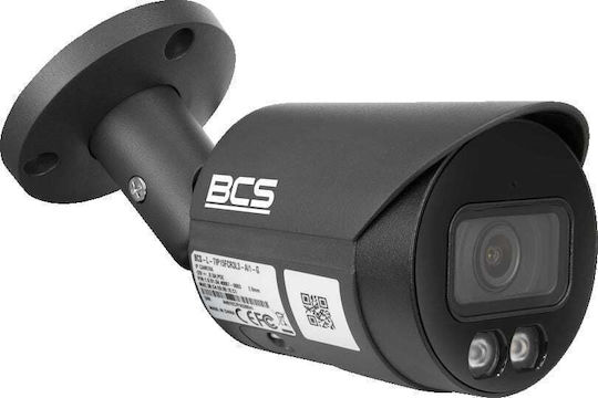 BCS BCS-L-TIP15FCR3L3-Ai1-G IP Камера за наблюдение Full HD+ 5MP Водоустойчива с Обектив 2.8мм Черен