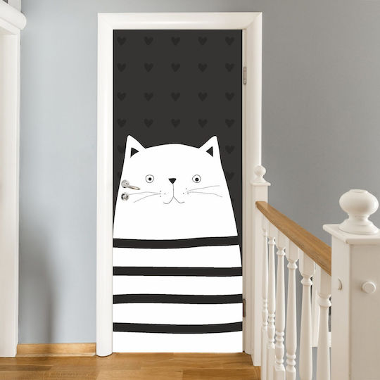 Caravelshop Детска стикерна за стена Врата 80x200бр