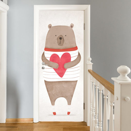 Caravelshop Детска стикерна за стена Врата 70x180бр