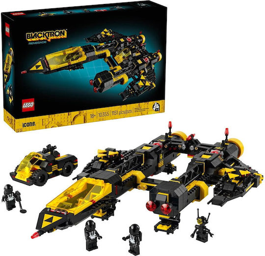 LEGO Icons Blacktron Renegade за 18+ Години 1151 Бройки