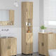 vidaXL Bathroom Cabinet L30xW35xH192cm Sonoma