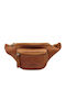 Leather Waist Bag Tabac Brown