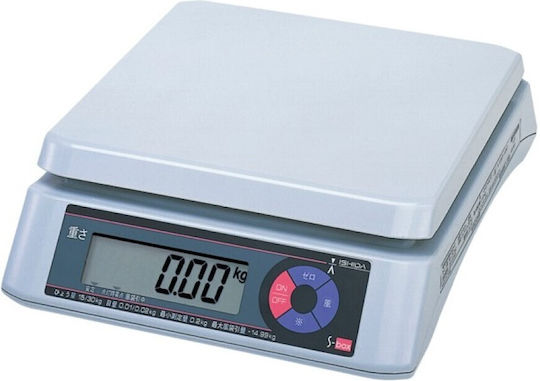 Ishida Elektronisch mit einer Wiegekapazität von 15kg und einer Unterteilung von 5gr