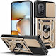 Mad Mask Camshield Back Cover Μεταλλικό Χρυσό (Poco M4 5G)