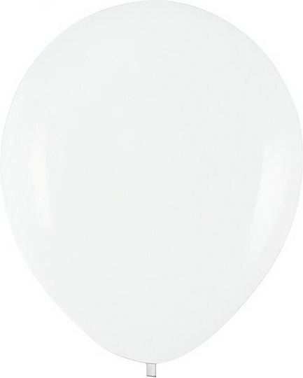 Set 10 Latex Balloons Flippy Party Model 13 Cm White 2.2 G