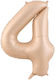 Metallic Folie Luftballon Flippy Nummer Figur M...