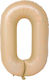 Baloane Metalice Folie Număr Flippy 0 Design 10...