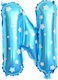 Baloane Litera Folie Metalică N Flippy 40 Cm Fo...