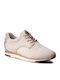 Leder Damen Oxfords in Rosa Farbe