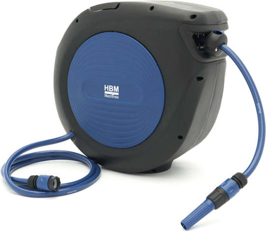 HBM Machines Automatic Вятър за Поливане Стенен с Маркуч 30м