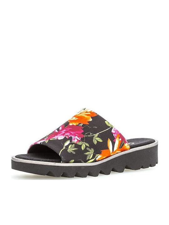 Flache Sandalen für Damen in Schwarz Farbe