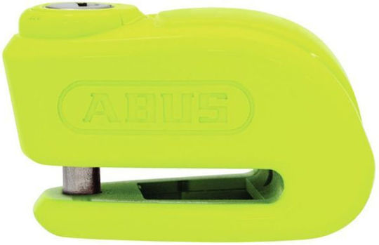 Abus 370 Trigger Κλειδαριά Δισκόφρενου Μοτοσυκλέτας με Συναγερμό & Πείρο 10mm Κίτρινο Χρώμα