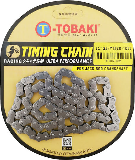 Racing Camshaft Chain 102l Yamaha Crypton X 135 Tobaki
