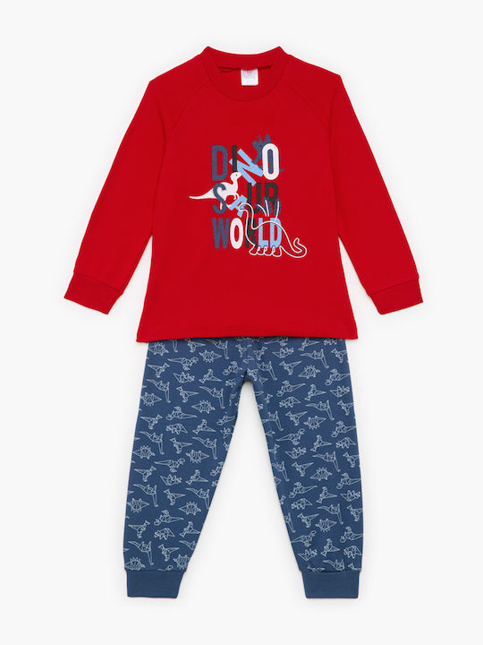 Pretty Baby Kinder Schlafanzug Winterlich Red