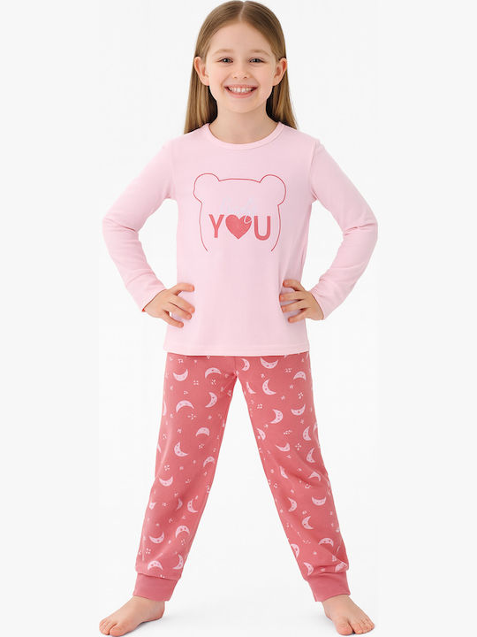 Pretty Baby Kids' Pajamas Winter Pink