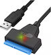 Izoxis 18409-0 USB към SATA Черен