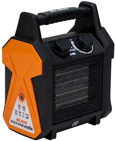 Ruris Vulcano 200s Elektrischer Lufterhitzer 2000w