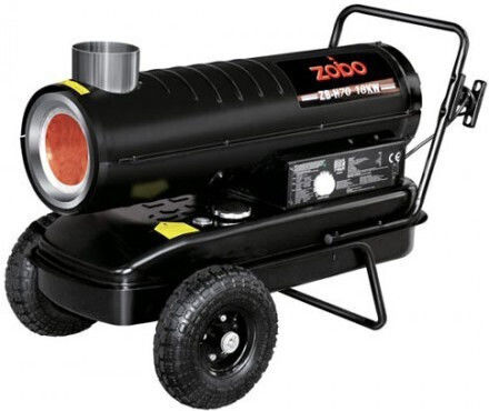 Indirect Combustion Hot Air Cannon 18kw Zb-h70