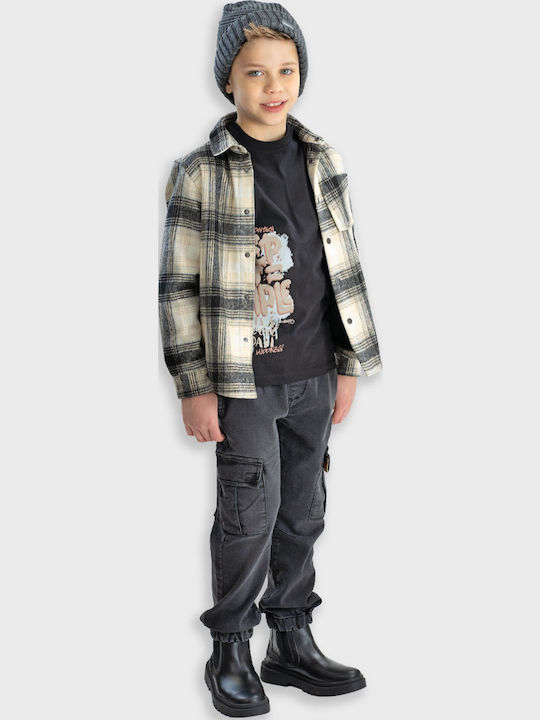 Energiers Kids' Denim Pants Black