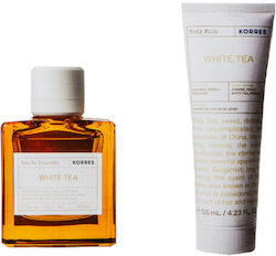 Korres White Tea Γυναικείο Σετ με Body Lotion