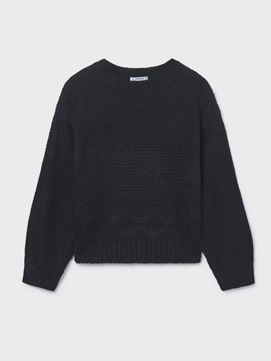Mayoral Kids' Sweater Long Sleeve Black