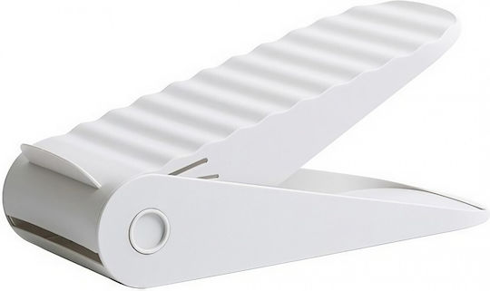 Bază Din Plastic Pentru Depozitarea Pantofilor În Culoare Albă 25.5x11x7.5cm