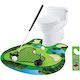 Covoraș de Baie Flippy Design Teren de Golf Interactiv 14+ Ani PVC 80 x 69 cm Verde