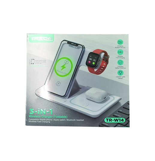Treqa Kabelloses Ladegerät (Qi Pad) (TR-W14)