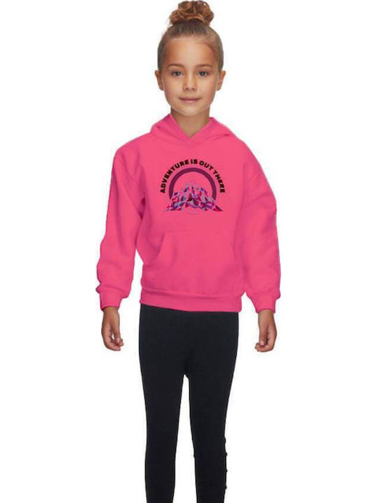 Joyce Kids Sweatshirt Pink Adventure